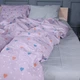 Простынь MirSon Евро 200x220 см 17-0782 Pastel Love Print Бязь (2200011274171) - изображение 2