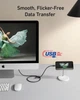 Кабель Anker USB-C to USB-C 240W 20 Gbps 4K Video Tranfer Bio-Nylon 0.9 м Чорний (A80N1H11) - зображення 4