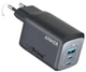 Мережевий зарядний пристрій Anker GaNPrime Charger - 67W, 2xUSB-C PD & 1xUSB-A Black (7133644) - изображение 1