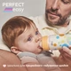 Пляшечка для годування скляна Chicco Perfect Easy з силіконовою соскою 0+ 150 мл зелена (20251.30) - зображення 2