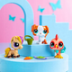 Ігровий набір TM Toys 3 фігурки тваринок Littlest Pet Shop + аксесуари Серія 3 34724ES (0885561006353) - зображення 3