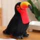 Maskotka-przytulanka Lean Toys Tukan Czerwony 35 cm 13826 (5905991033172) - obraz 2