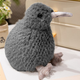 Maskotka-przytulanka Lean Toys Ptak Kiwi Szary 17 cm 13839 (5905991033301) - obraz 3