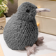 Maskotka-przytulanka Lean Toys Ptak Kiwi Szary 21 cm 13844 (5905991033356) - obraz 2