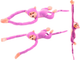 М'яка іграшка Lean Toys Мавпа зі звуком Рожева 80 см 16816 (5905884451335) - зображення 3