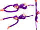 Maskotka Lean Toys Małpka z dźwiękiem Fioletowa 80 cm 16819 (5905884451366) - obraz 4