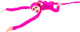 Maskotka Lean Toys Małpka z dzieckiem Ciemnoróżowa 90 cm 16837 (5905884451540) - obraz 2