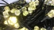 Светодиодная гирлянда No Brand 500 LED рубин 8 мм длина 28 метров с черным проводом, свет белый теплый - изображение 5