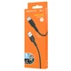Кабель BOROFONE BX30 USB to Type-C, 3A, 1m, silicone, TPE connectors, Black (6931474706928) - изображение 2