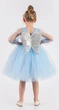 Сукня ошатна фатинова з крилами Angel 110 см блакитне 1037 - зображення 2