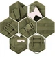 Рюкзак Daycell оливковый, 50L - изображение 3