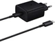 Мережевий зарядний пристрій Samsung Power Adapter EP-TA845 45W USB-C + кабель USB-C to USB-C Black (EP-TA845XBE) OEM - изображение 1