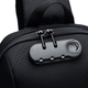 Torba rowerowa Wozinsky Premium Single Shoulder Anti-Theft with Organizer and USB Black (5907769372186) - obraz 8