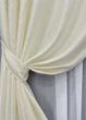 Комплект готових штор VR-Textil Софт № 729ш Молочний 150х270 см 2 шт (30-697) - зображення 5