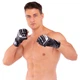 Перчатки для смешанных единоборств кожаные для тренировок MMA Fistrage 4296 размер S Black - изображение 8