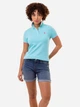 Поло женское U.S. Polo Assn 213160-ZH00A(Blue Radiance) XS Голубое (786660651461) - изображение 3