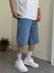 Мужские джинсовые шорты WE11 Baggy S голубые - изображение 2