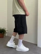 Мужские джинсовые шорты WE11 Baggy S графитовые - изображение 4