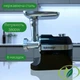 Багатофункціональна електром'ясорубка Rainberg RB-2270 Чорного кольору Потужна електрична м'ясорубка 3800Вт шатківницею та соковитискачем для томатів - зображення 1