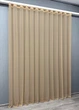 Готовая (200х250см.) шифоновая однотонная тюль, цвет карамельный. Код 41-102 - изображение 3