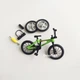 Пальчиковый велосипед BMX Donbful Металлический Фингербайк со сменными колесами Skatepark Fingerbike (Зеленый) - изображение 1