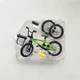 Пальчиковый велосипед BMX Donbful Металлический Фингербайк со сменными колесами Skatepark Fingerbike (Зеленый) - изображение 2
