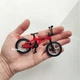 Пальчиковый велосипед BMX Donbful Металлический Фингербайк со сменными колесами Skatepark Fingerbike (Красный) - изображение 7