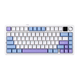 Клавіатура бездротова AULA F75 MAX White Blue - изображение 1