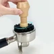 Щітка для очищення холдера / портафільтра від кави Coffee Brush пензлик / йоржик для кавоварки / кавомашини, 58 мм, бежевий (109526944) - зображення 2