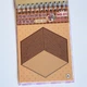 Стікери 3D Book DIY — прозорий фон, 35 сторінок, 10 сцен, Фіолетова, ізометричні наклейки-румбокс для творчості - изображение 5