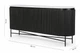 Буфет тридверний 180 см Isabella, Lilac ice top and black wooden base - изображение 7