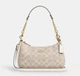 Сумка Coach Teri Shoulder Bag In Signature Canvas Gold/Sand/Chalk - зображення 1