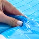 Подушка ортопедическая CoolGel 60х40х11/9 см IDEIA анатомическая с эффектом памяти для сна на боку, спине и животе, охлаждающая, с гелем и молнией - изображение 11