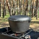 Казан туристичний КТ-10КС чавунний з кришкою-сковородою 10л (KT10-2) - зображення 6