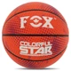 М'яч баскетбольний PU №7 FOX COLORFUL STAR BA-8708 Indoor/Outdoor (PU, бутил, помаранчевий) - изображение 1