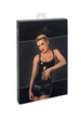Сукня Noir Handmade F320 Starlet, 3XL, під латекс, міні, блискавка по всій довжині, кільце на поясі - изображение 9