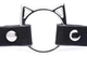 Чокер с кольцом в виде котика черного цвета Master Series Kinky Kitty Ring - изображение 3
