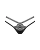 Трусики Obsessive Blomentis thong M/L Чорний (SX1037) - зображення 3