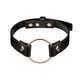 Чокер с кольцом черного цвета Rosy Gold Choker - изображение 1