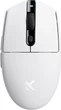 Геймерська акумуляторна бездротова (Bluetooth + 2,4G) миша Mchose G3 Ultra , PixArt 3395, 26000DPI, 8K White/Біла (MC-G3-6A) - изображение 1