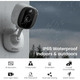 Беспроводная IP-камера видеонаблюдения AOQEE C1 2K 2 White 2шт - изображение 3