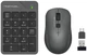 Комплект: кейпад и мышь A4tech Fstyler FG1600C Air2 Gray - изображение 1