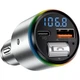 FM-трансмиттер Proove FM Launcher Power Drive 30W (PD+QC3.0) Type-C+USB+AUX Silver (FMPD30110006) [138406] - изображение 3