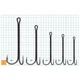 Двійник Gurza Double Hook X - Long Shank №1/0 3шт.Bn (k-1506-100) 4736371 - зображення 2