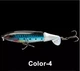 Воблер Topwater Пропбейт приманка 10 cm 13 g вращающийся хвост Color 4 - изображение 1