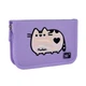 Пенал твердый Yes HP-04 Pusheen Shiny, одинарный, с 2 клапанами (533628) - изображение 1