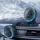 Автомобільний вентилятор подвійний Leader 410 12 V (00353) - зображення 4