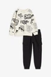Утепленный костюм толстовка и штаны для мальчика H&M 104см (3-4Y) - изображение 1