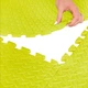 Мат-пазл (ласточкин хвост) Cornix Mat Puzzle EVA 120 x 120 x 1 cм XR-0236 Yellow - изображение 8
