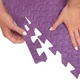 Мат-пазл (ластівчин хвіст) Cornix Mat Puzzle EVA 120 x 120 x 1 cм XR-0232 Purple - зображення 6